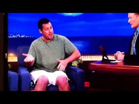 shaqs dick|Adam Sandler on trying to sneak a peek of Shaqs dick